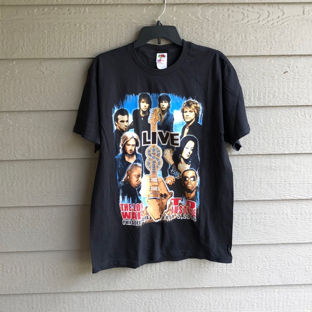 T shirt Live 8 - Vintage!! 2005!